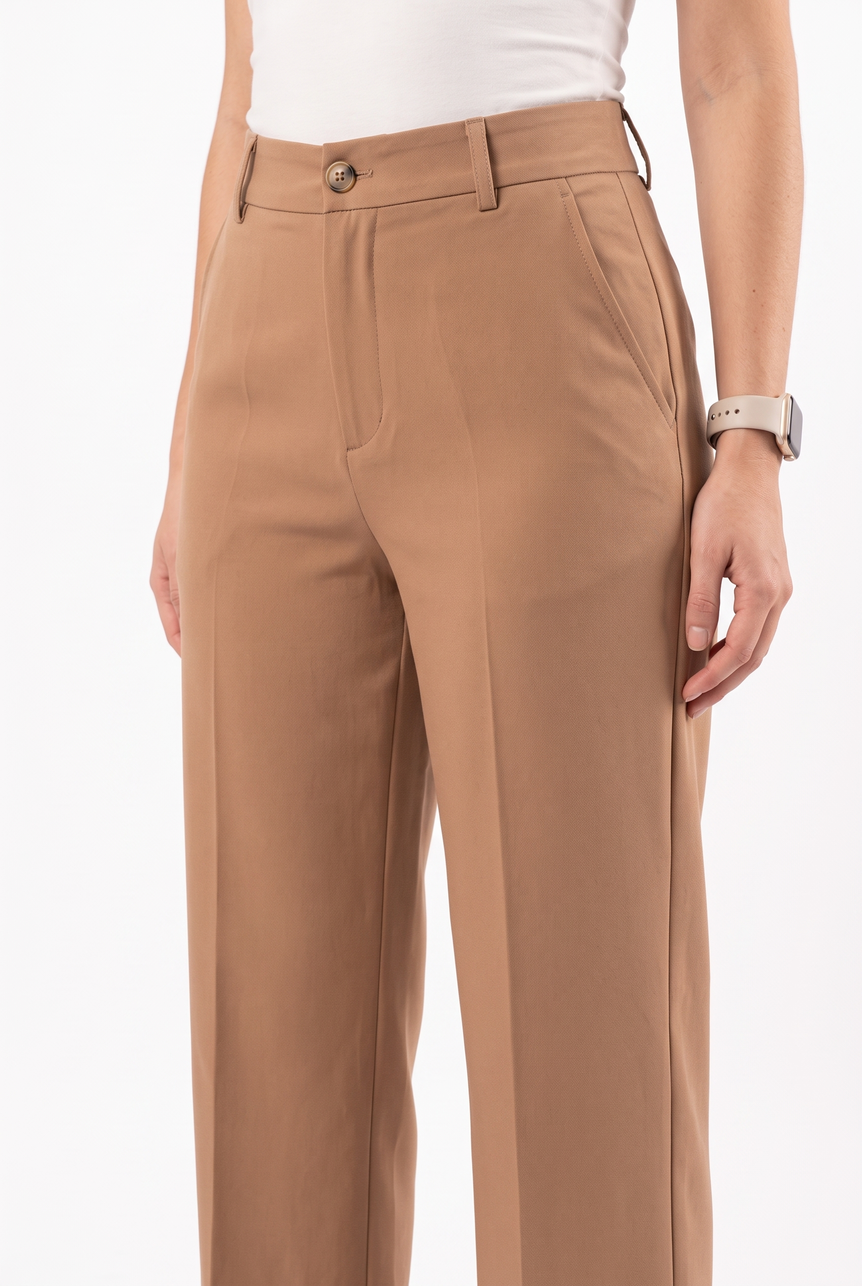 Pantalón LUMA mocca — detalle
